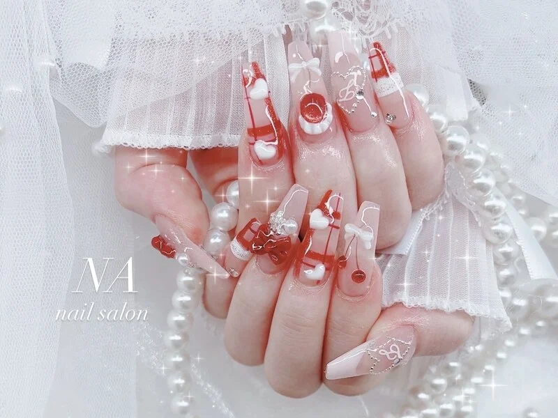 ワンホンネイル｜心斎橋 NA nail salon｜シンプルワンホン オフィスネイルにも対応